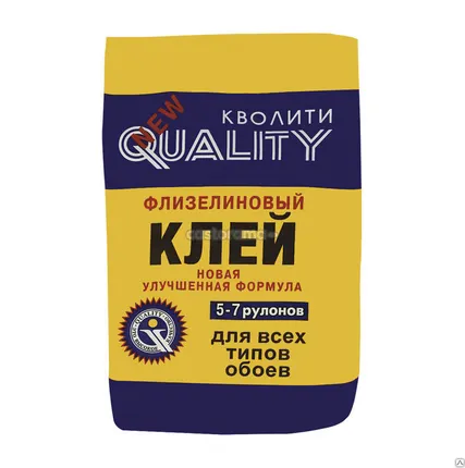 Фото №0 Клей обойный QUALITY флизелиновый 200 г