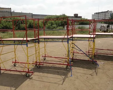 фото Аренда строительной вышки туры