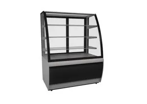 фото Витрина кондитерская Kayman K-ВК-1300 ЛЮКС СЕРЕБРО