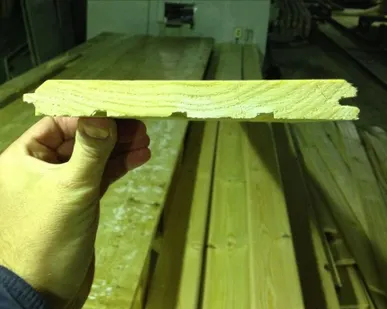 фото Имитация бруса