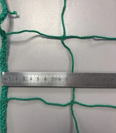 Фото №0 Сетка заградительная 100*100мм д.2,2мм Зеленый