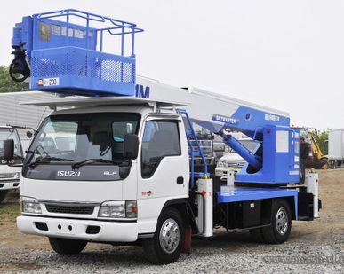 фото Аренда автовышки 14-17 м на шасси ISUZU ELF