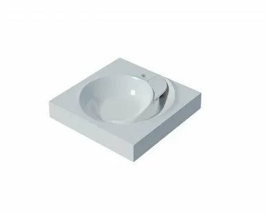 фото Дисма Умывальник над стиральной машиной "QoPP 600" (с кронштейнами) MADERA