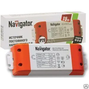 фото Драйвер светодиодный LED 15w 12v (71460 ND-P-IP20),, шт.