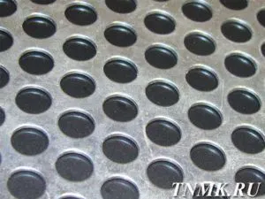 Фото №0 Лист перфорированный нержавеющий 3х1250х2500 мм Rv 8,0-12,0