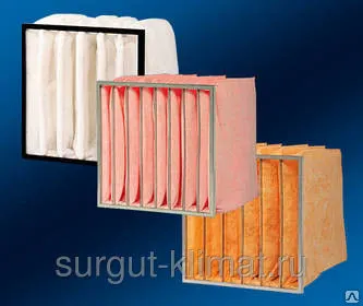 Фото №0 Фильтр карманный воздушный вентиляционный ФВК-55-300-5- F5/25 Мега Терм