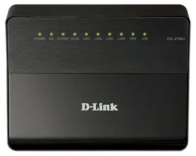 фото Wi-Fi роутер D-link DSL-2750U
