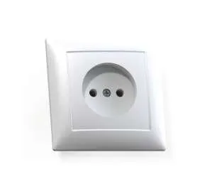 фото Розетка 1-м СП Селена 16А IP20 РС16-369 бел. Кунцево 8110