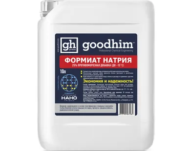 фото Противоморозная добавка ФОРМИАТ НАТРИЯ 25% -15°С 5 л.