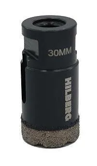 Фото №0 Коронка алмазная 30 мм с воском Super Hard, Hilberg