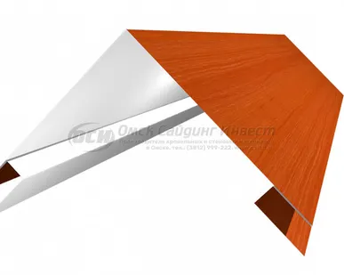 фото Угол сложный (Корабельная рейка) Орех темный (0.45)