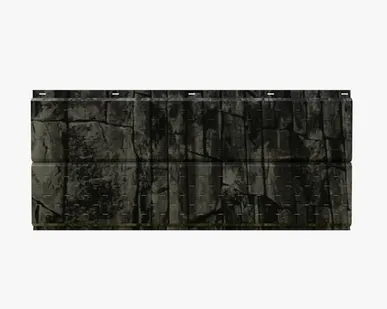 фото Сайдинг Потолочно-фасадная панель «Софит» перфорированный покрытие Камень Россия, эконом, 0.4-0.45 мм