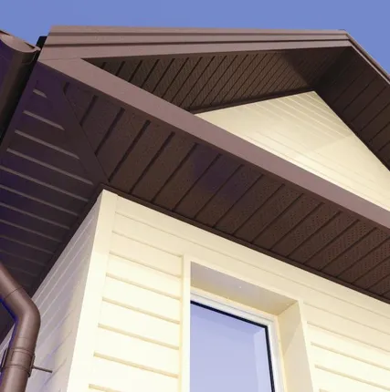 Фото №0 Металлический софит Lбрус перфорированный