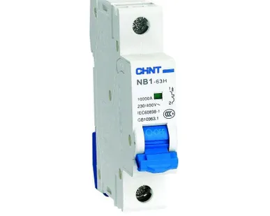 фото Выключатель автоматический модульный 1п C 40А 10кА NB1-63H (R) CHINT 179791