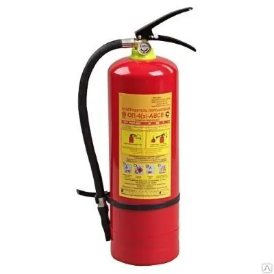 Фото №0 Огнетушитель порошковый ОП-4(з)