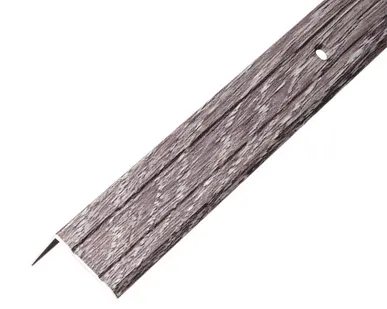 фото Угол 25х25х900мм Дуб Марсель алюминиевый Русский профиль