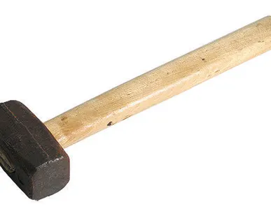 фото Кувалда с деревянной ручкой 9 кг