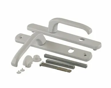 фото Гарнитур нажимной Elementis DENIZ подпружиненный WC 28/90, белый