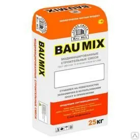 фото Штукатурка BAU MIX цементно-песчаная 25кг