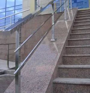 фото Перила из нержавеющей стали