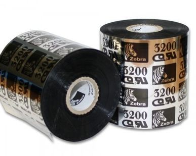 фото Риббон 3200 Wax Resin Black 110 мм/ 300 м Zebra
