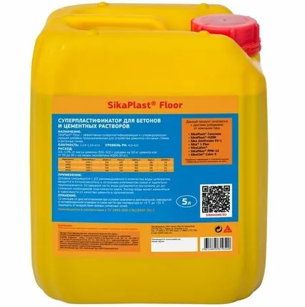 Фото №0 Добавка в бетон SikaPlast Floor 5L