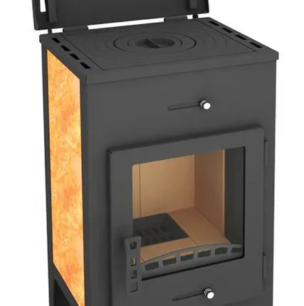 Фото №0 Печь-камин МЕТА Пехорка 6 с варочной плитой