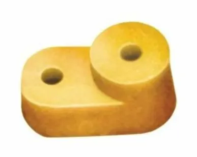 фото Угловой изолятор для "0" шины желтый IEK