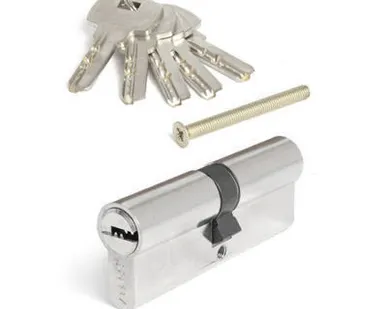 фото Апекс SC-M-80-Z-Ni перф. кл/кл никель Цилиндровый механизм (100,10)