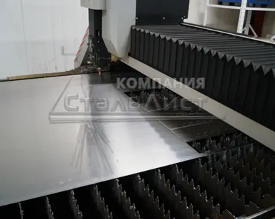фото Лазерная резки стали