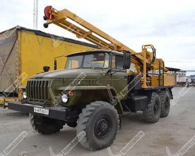 фото Буровая установка УРБ 2а2 на шасси УРАЛ-4320