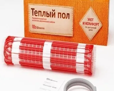 фото Электрический теплый пол Warmstad WSM-0,65 кв.м. (нагревательный мат)