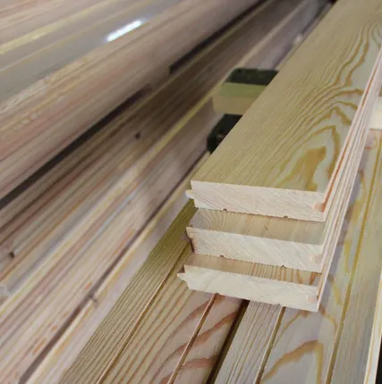 Фото №0 Доска пола лиственница 28х140мм 4м Категория"ВС"