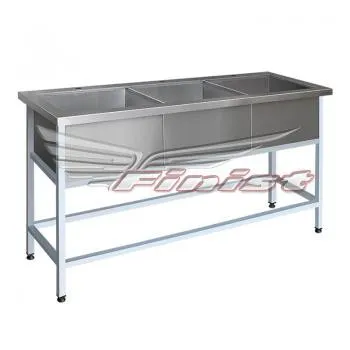 Фото №0 Ванна моечная ВМЭ-3 (2000х700х860)