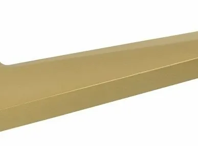 фото Extreza Hi-Tech AZIMUT (Азимут) 102 на скрытой розетке R21 матовая латунь сатин F02