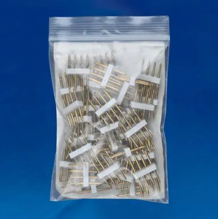 Фото №0 Клеммы соединительные для лент 220В UTC-K-04/B67-RGB COPPER 050 POLYBAG Выводы соединителя контактного для светодиодных лент 220В 5050 RGB, 4 контакта, цвет прозрачный, 50 штук в пакете