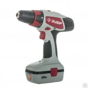 Фото №0 Аккумуляторная дрель-шуруповерт зубр зда-12-2 кин
