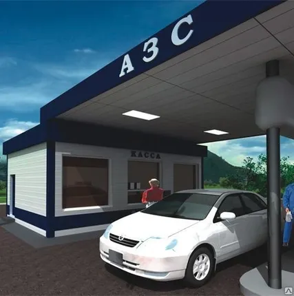 Фото №0 Бронирование остекления АЗС плёнками