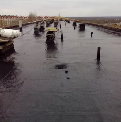 Фото №0 "Руфимаст" наливная кровля