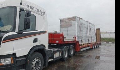 фото Перевозка тралом 40 тонн