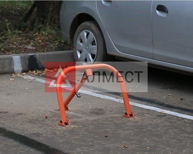 фото Механический парковочный барьер
