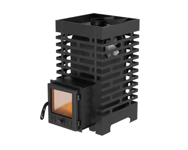 фото Печи для бани ASTON Печь для бани ASTON 16 со стеклянной дверцей