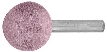 Фото №0 Шарошка абразивная по металлу, хвостовик 6 мм, сфера 25 мм