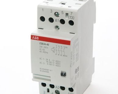фото Контактор модульный ESB ABB 24А