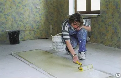 фото Поклейка обоев