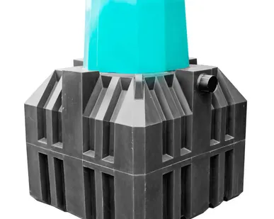 фото Cептик для 3х человек.   Размеры: (В*Д*Ш) 1565*1160*1160 Объем: 1200л.