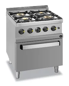фото Плита 4 конфорочн.700 сер. Apach APRG-77FG