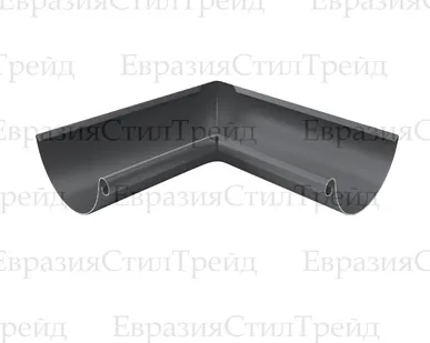 фото Угол желоба внутренний D125 OSNO | RAL 7024 Серый графит