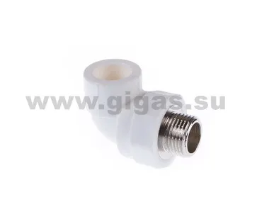 фото Угольник PPR с переходом на нар. р. 20х1/2" (уп.10/260) Valtec