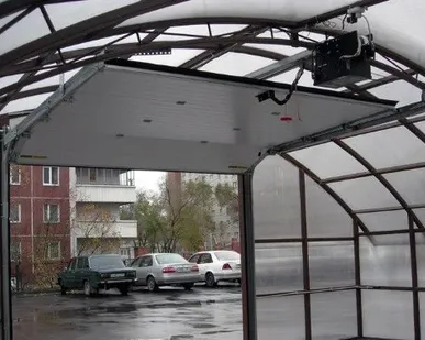 фото Установка автоматических ворот